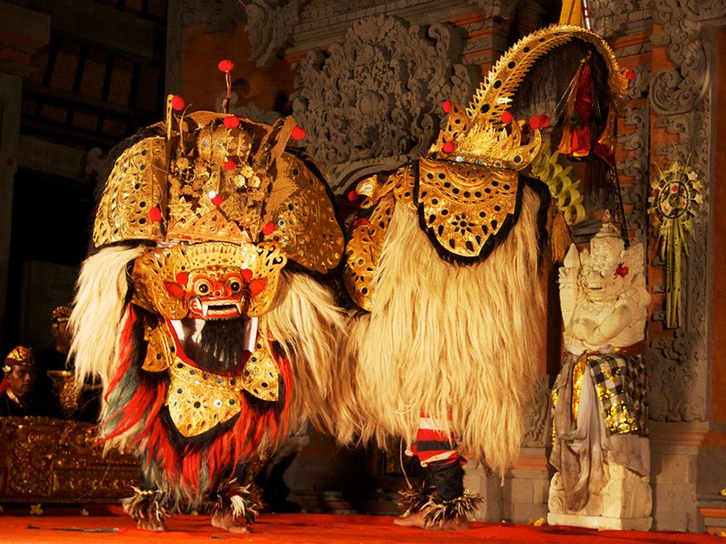 Barong dance. Ubud, Bali Indonesia 2010